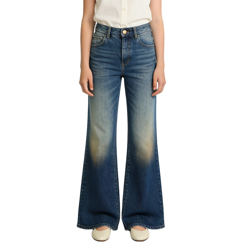 womens-comfortable-faded-high-rise-flared-jeans