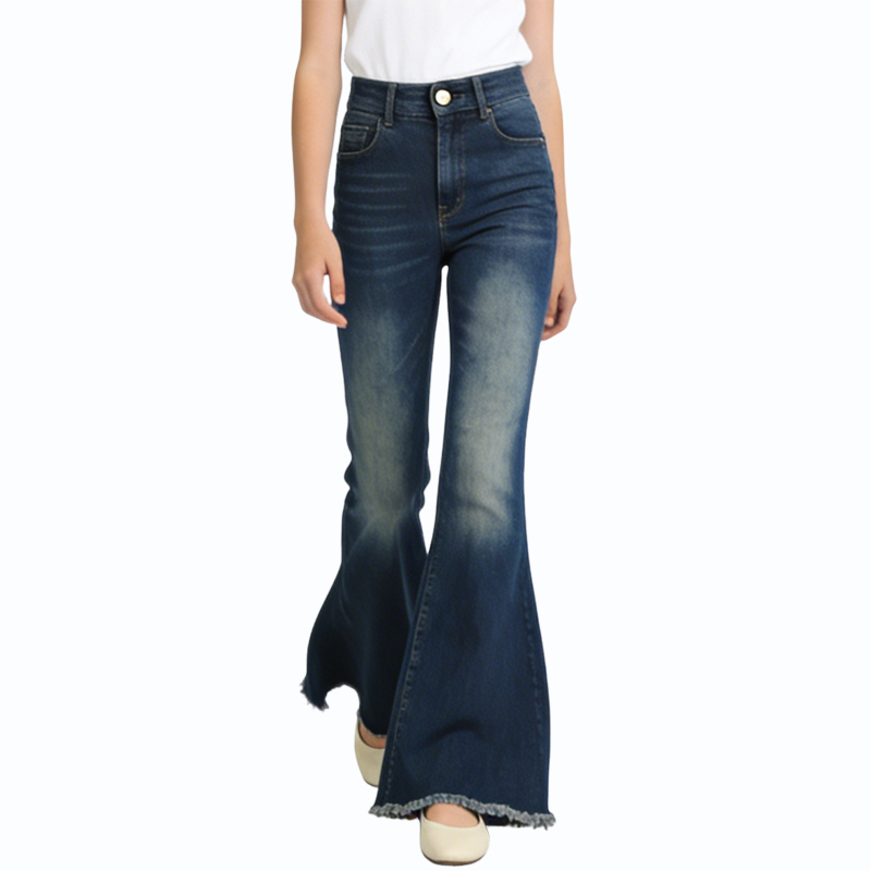 womens-stylish-casual-flared-jeans