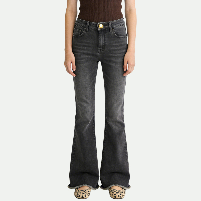 womens-dark-wash-high-waisted-flared-jeans