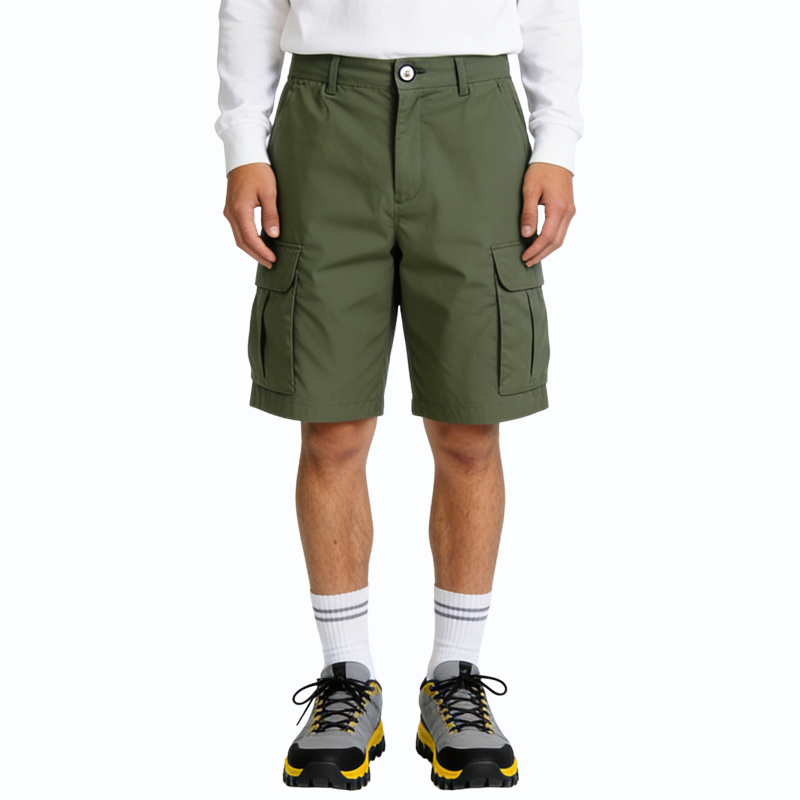 mens-rugged-multi-pocket-cargo-shorts
