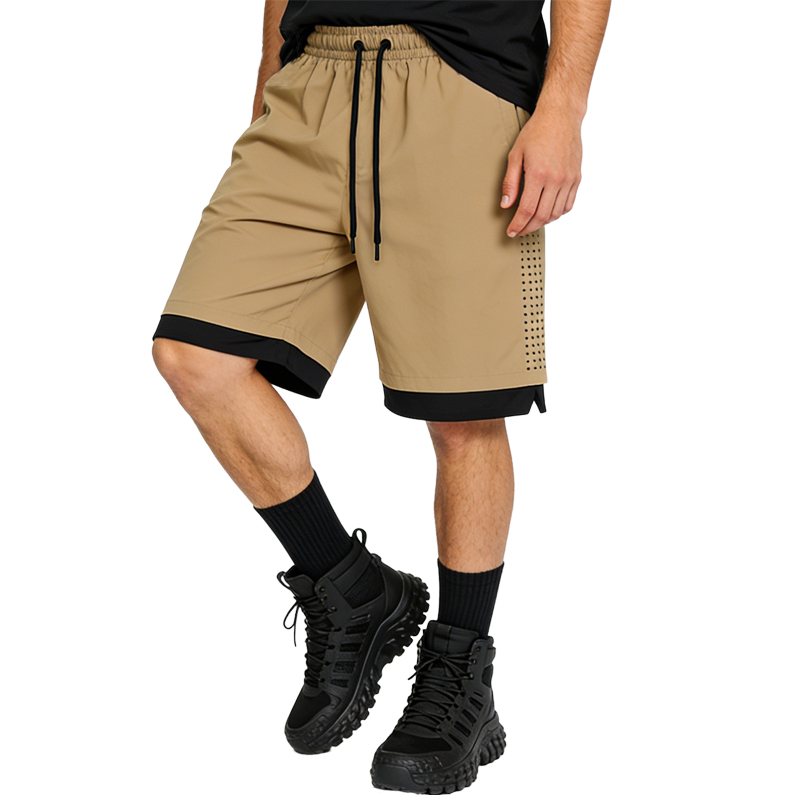 mens-rugged-knee-length-cargo-shorts