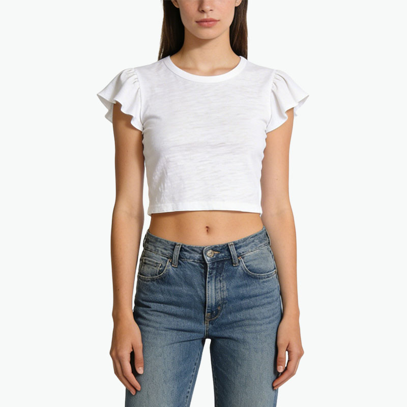 womens-stylish-cropped-crew-neck-t-shirts