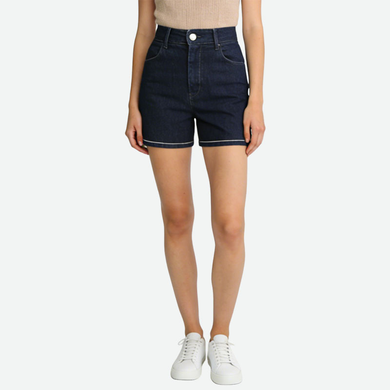 womens-high-waist-simple-version-commute-denim-shorts