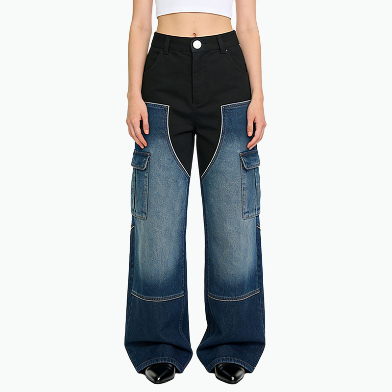 high-waist-personality-cargo-style-pull-on-jeans