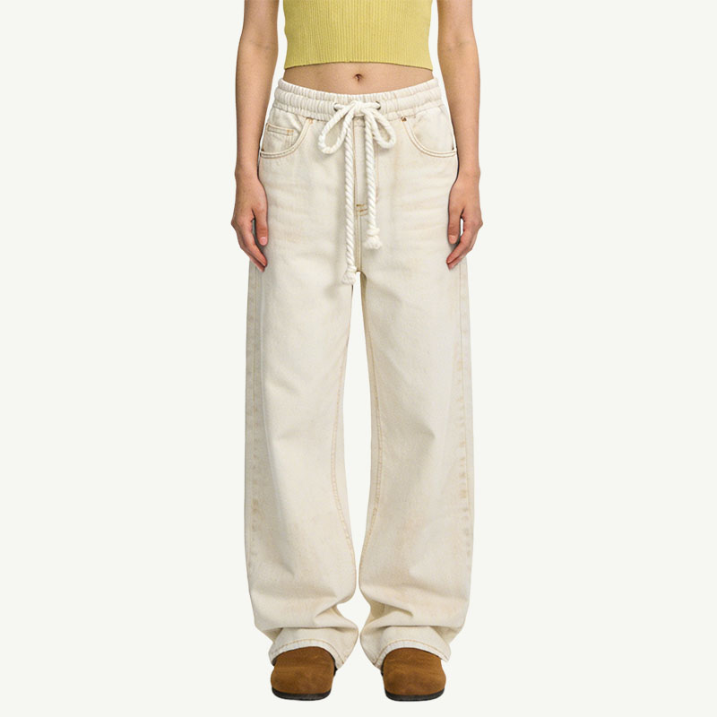thick-drawstring-simple-basic-pull-on-jeans